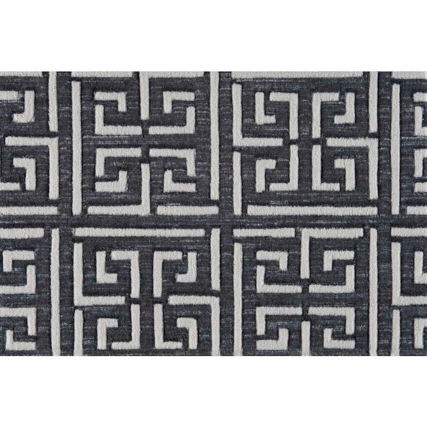 Pandora - Mystic - Black 13.2 ft. 35.39 oz. Nylon Pattern Installed Carpet