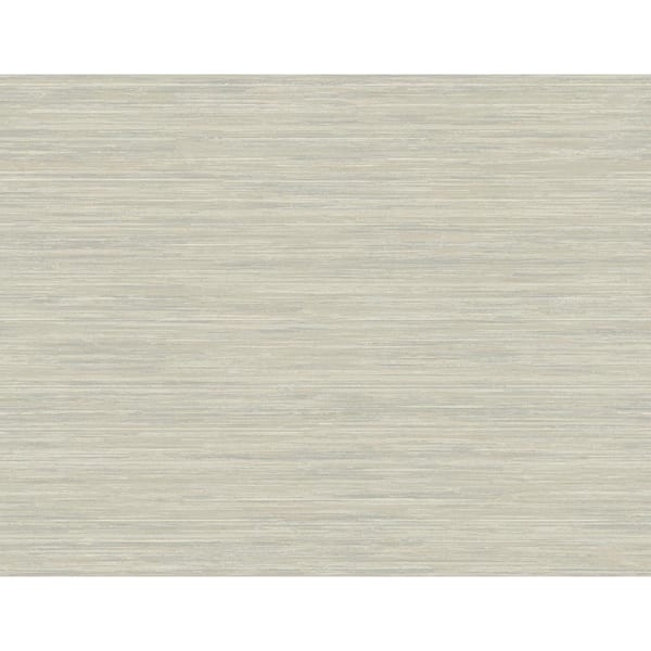 CASA MIA Horizontal Texture Beige&Green Paper Non Pasted Strippable Wallpaper Roll (Cover 60.75 sq. ft.)