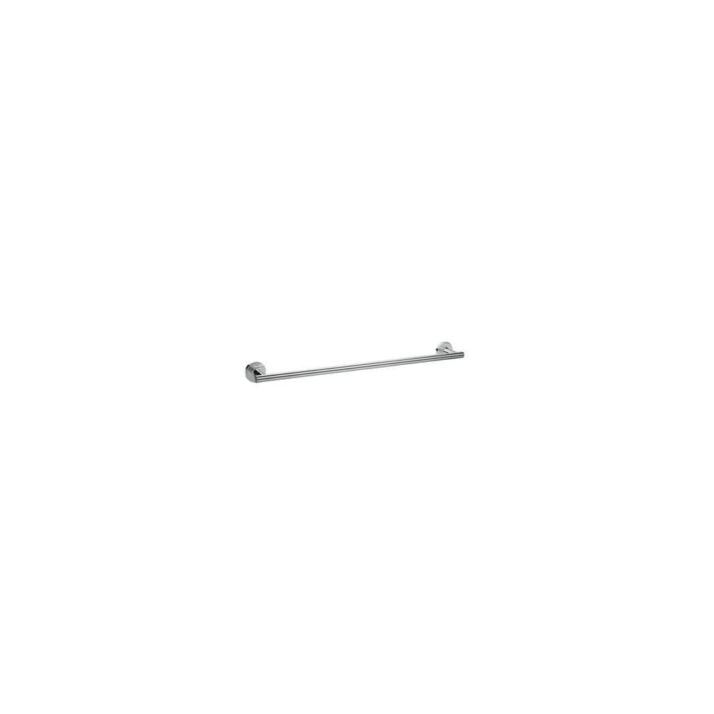 Modern Chrome 24-Inch Wall Mounted Towel Bar