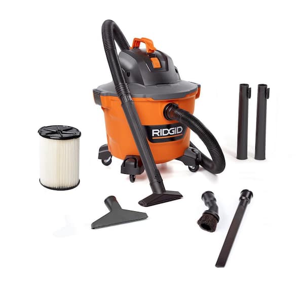 9 Gal. 4.25 Peak HP NXT Shop Vacuum HD0900 Wet Dry Vac with General Debris Filter, Hose, Wands and 4 Accessories