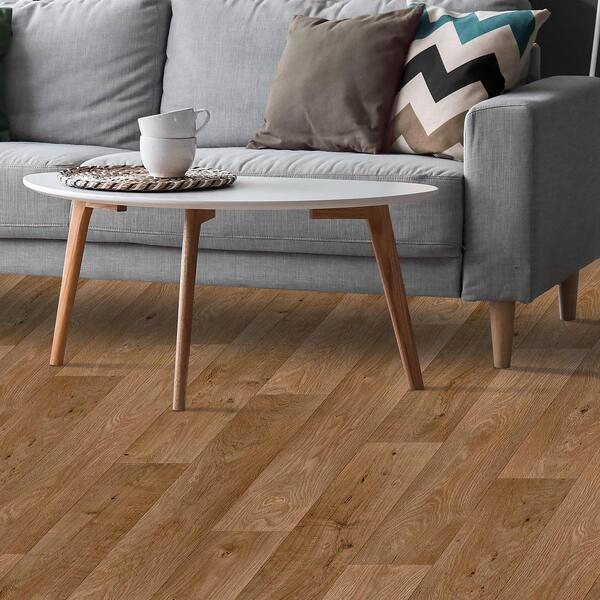 Mohawk Take Home Sample - Acacia Brown Wood 12 MIL 6 in. x 9 in