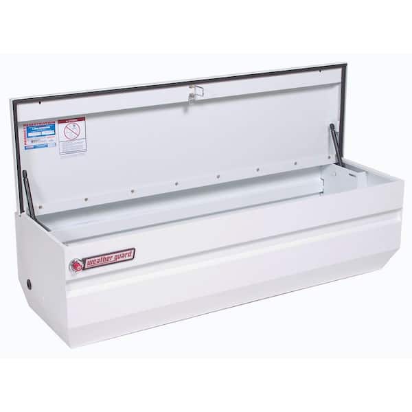Weather Guard 62 White Steel Full Size Chest Truck Tool Box