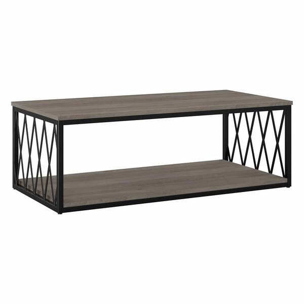 Kathy Ireland Home City Park Industrial Coffee Table CPT248DG03 The Home Depot