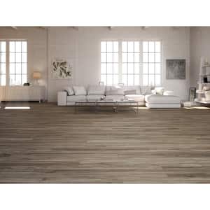 Theory Taupe Matte 7.87 in. x 44.88 in. Porcelain Floor and Wall Tile (12.27 sq. ft. / case)
