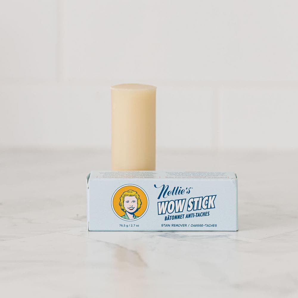 Nellie's All-Natural WOW Stick Stain Remover with Lemongrass and Sweet Orange Oils