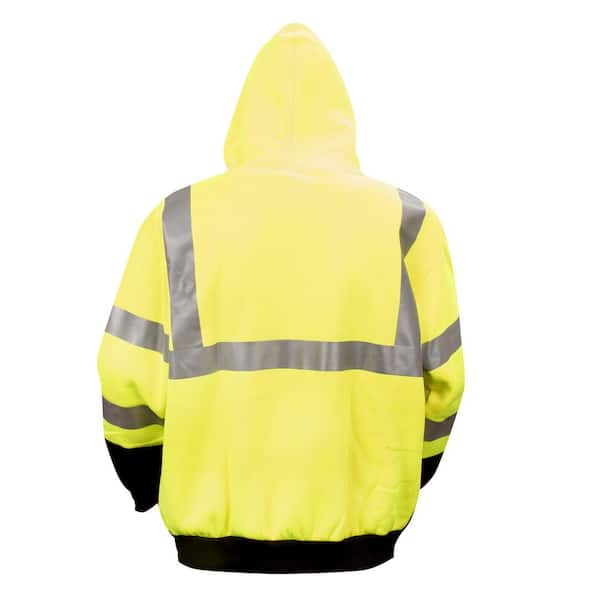 Ergodyne GloWear 8373 Hi-Vis Hooded Sweatshirt