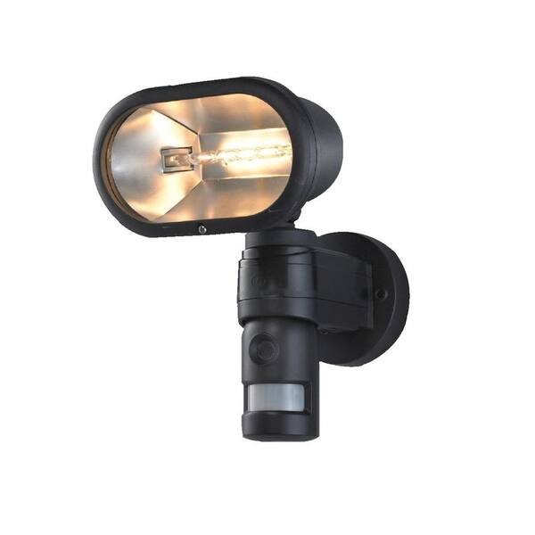 Felli Housewares SmartGuard 1500 sq. ft. Outdoor Black Motion Light