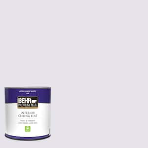 1 qt. #640A-1 Soft Iris Ceiling Flat Interior Paint