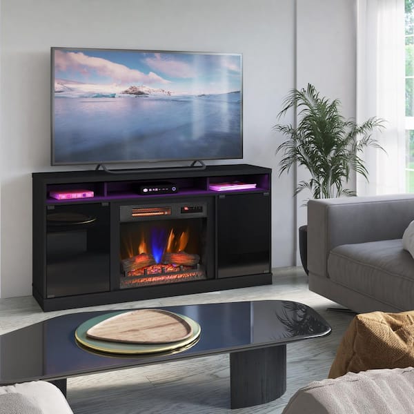 Twin Star Home Duraflame 59.5 in. Freestanding Electric Fireplace
