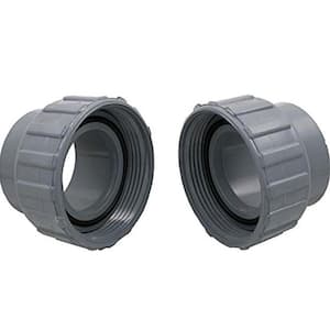 Connector and Nut CPVC 2 in. for Select Pool Heaters (2-Pack)