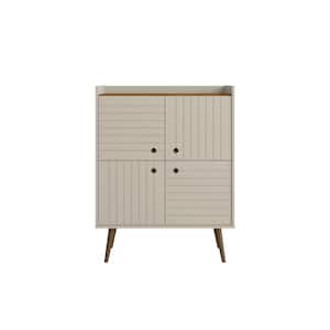Bogart Off-White and Nature Accent Cabinet
