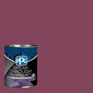 1 qt. PPG1044-7 Wild Plum Semi-Gloss Interior/Exterior Door, Trim and Cabinet Paint