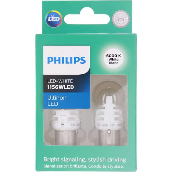 Philips Ultinon LED 1156 White Miniature Bulb (2-Pack) 1156WLED