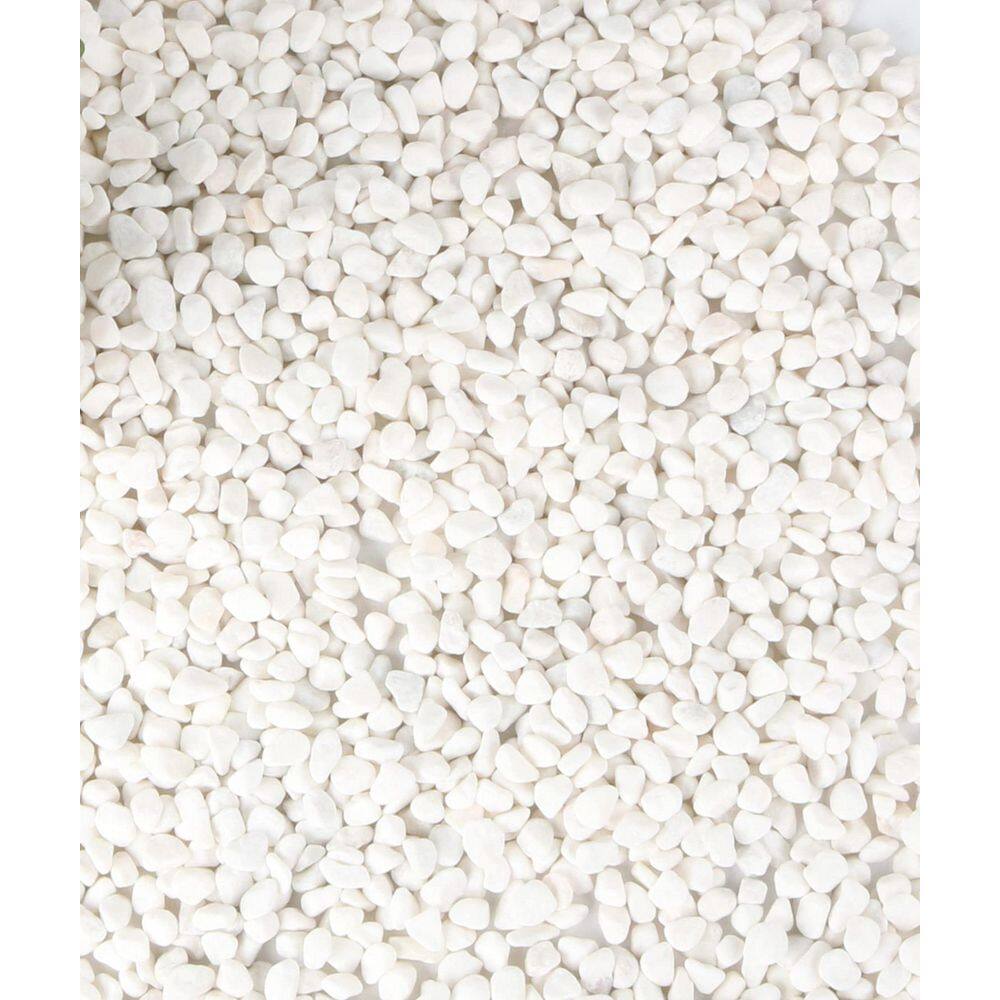 16.42in. x 13.78in. x 2.44in. Oval Chalky Matte White Finish River Stone Bulk Bag Landscape Decorative Gravel 18-Pieces price history on PriceWatchPro