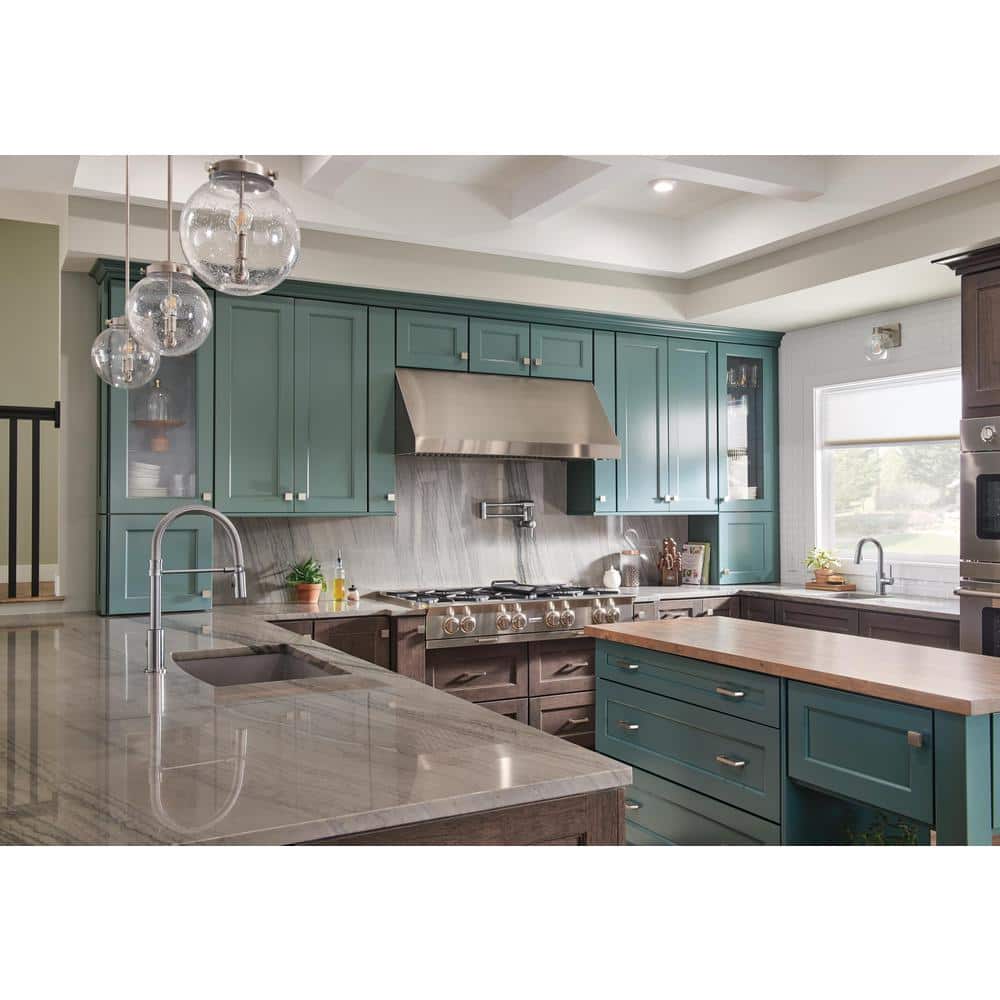 Arctic Stainless Steel Pull-Down Kitchen Faucet with Spray