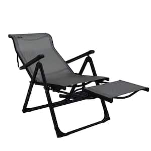 Ergo Plus Patio Folding Chair Gray