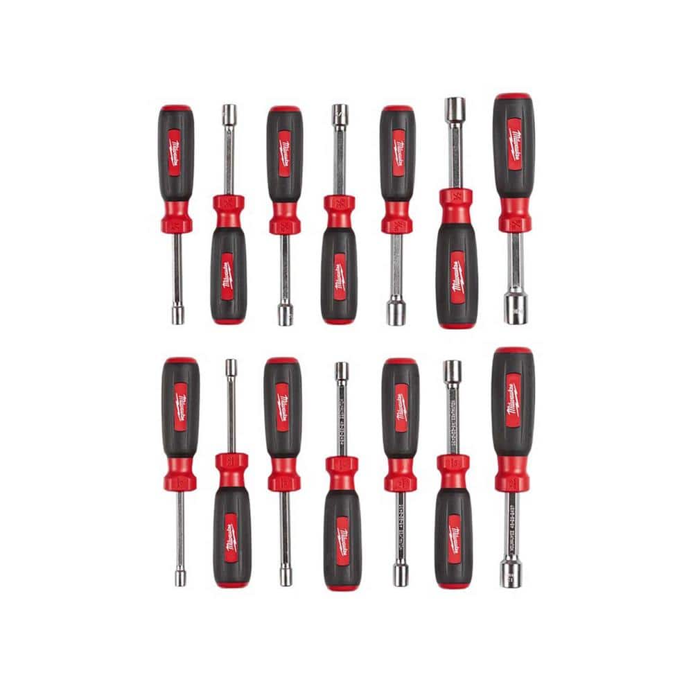 Reviews for Milwaukee 14-Piece SAE and Metric Hollow Shaft Nut Driver Set  Pg The Home Depot