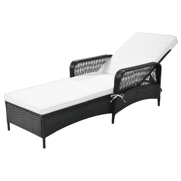 Rattan garden outlet furniture sun loungers