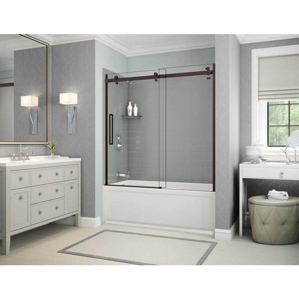Mahalo MAAX Utile Metro 32 in. x 60 in. x 81 in. Bath and Shower