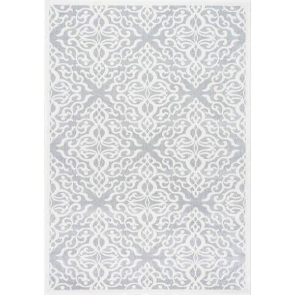 nuLOOM Contessa Ombre Gray 12 ft. x 15 ft. Area Rug
