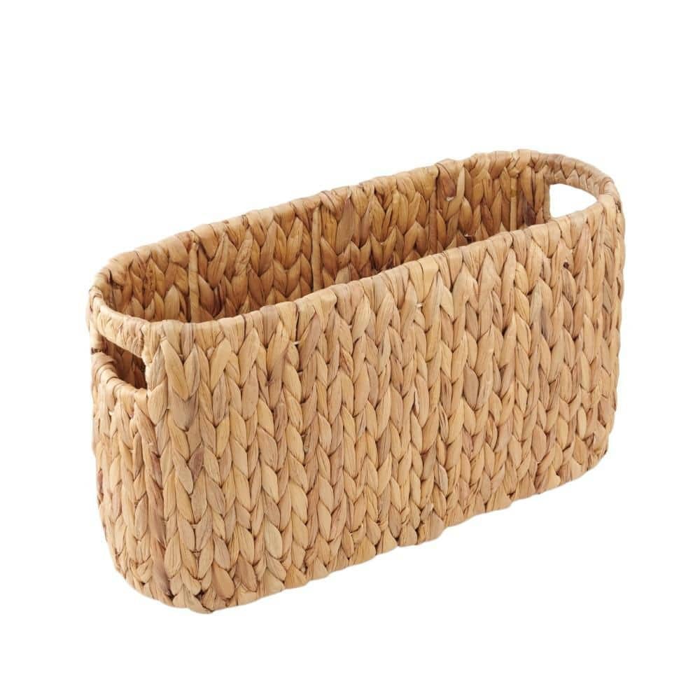 Rattan Toilet Paper Storage Basket with Storage for Up to 8 Rolls, Bathroom Accessory for Coastal Bathroom Decor, Beige price history on PriceWatchPro