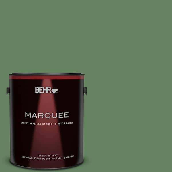 BEHR MARQUEE 1 gal. #S400-6 Tuscan Herbs Flat Exterior Paint & Primer