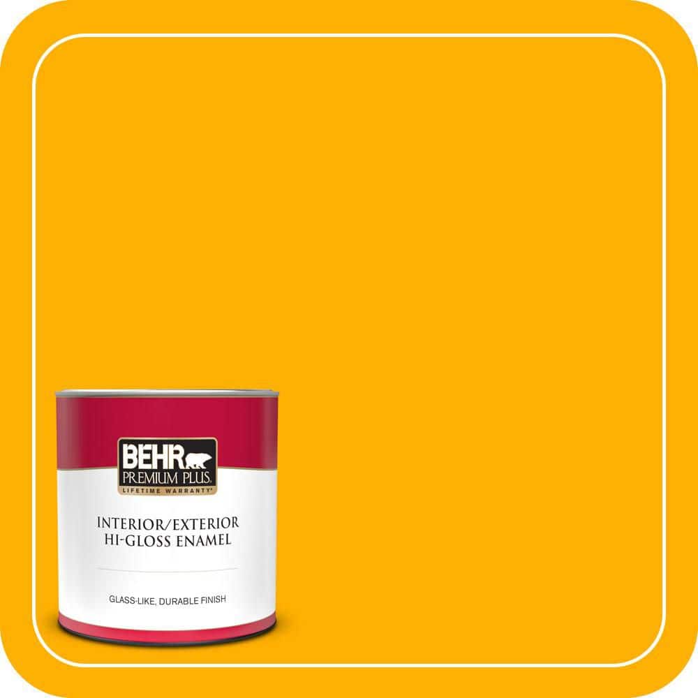 1 qt. #S-G-350 Desert Glow Hi-Gloss Enamel Interior/Exterior Paint & Primer price history on PriceWatchPro