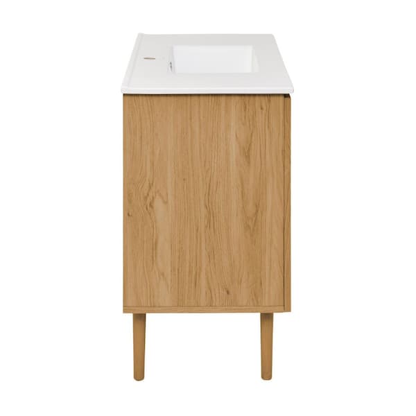 Swiss Madison Bron 36 in. Bathroom Vanity in Oak SM-BV374 - The