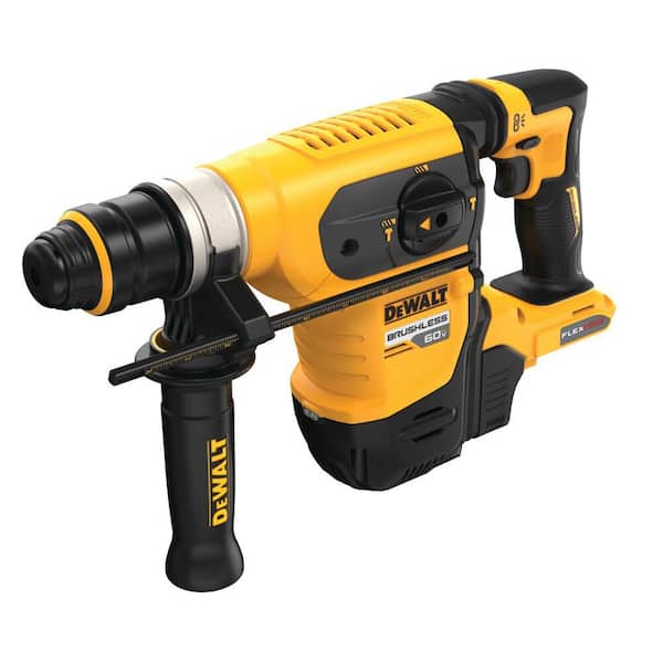 DEWALT Flexvolt 60V Max Cordless 1-1/4 in. SDS Plus Rotary Hammer with Flexvolt 20V/60V Max Lithium-Ion 9.0 Ah Battery