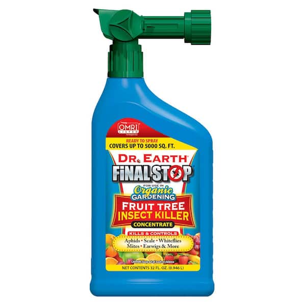 Dr Earth 32 Oz Ready To Spray Fruit Tree Insect Killer 100525205 The Home Depot