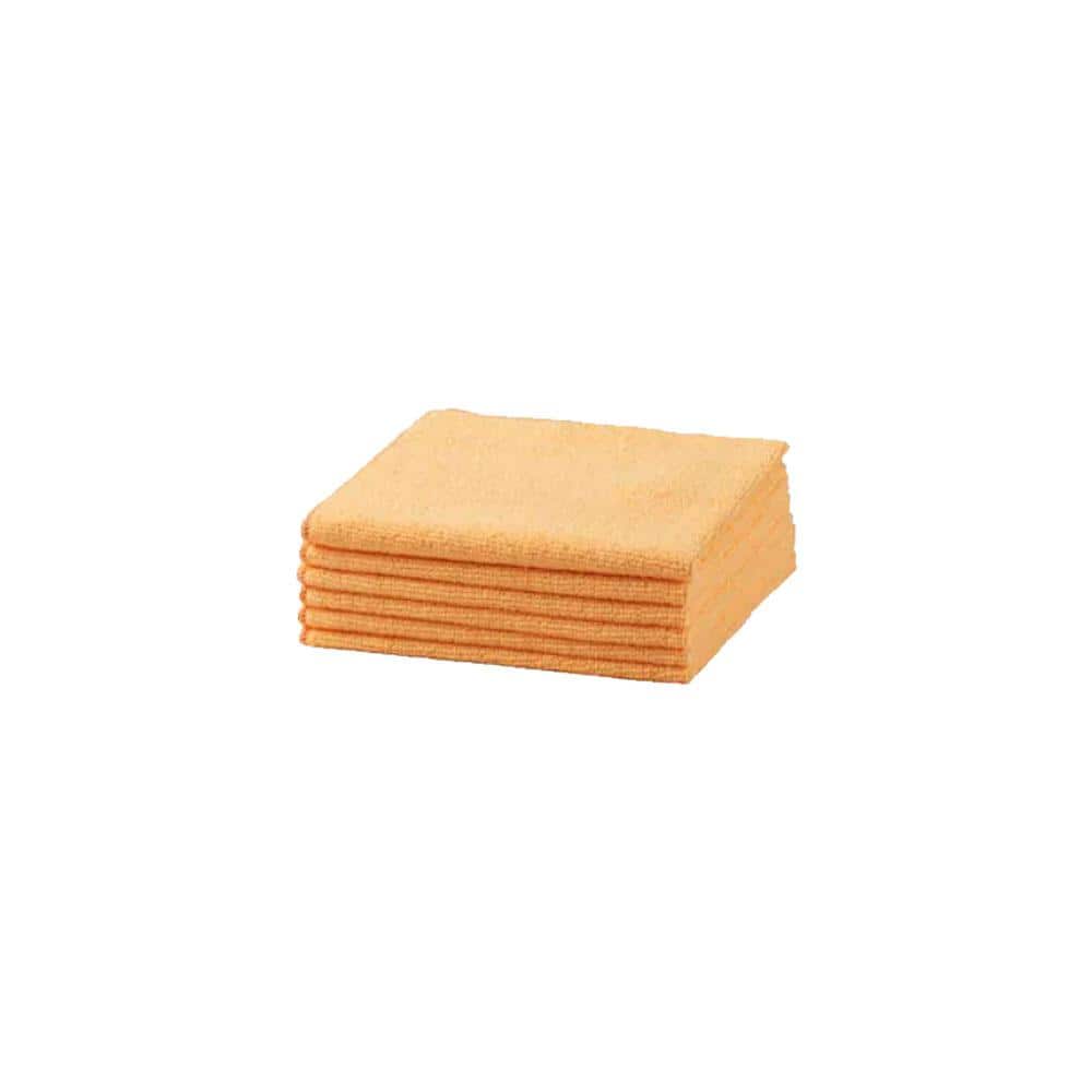 HDX 16 in. x 16 in. MultiPurpose Microfiber Towel (6Pack) 86OGMFR166 The Home Depot