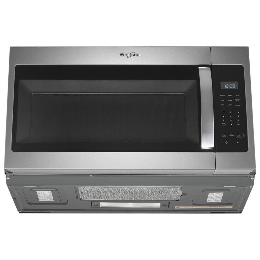 Whirlpool 1.7 Cu. Ft. Stainless Steel Over-the-Range Microwave