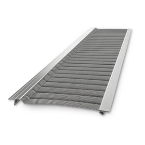 5 in. x 48 ft. Mesh Gutter Guard Kit, DIY-Friendly Gutter Guard with Screws Included