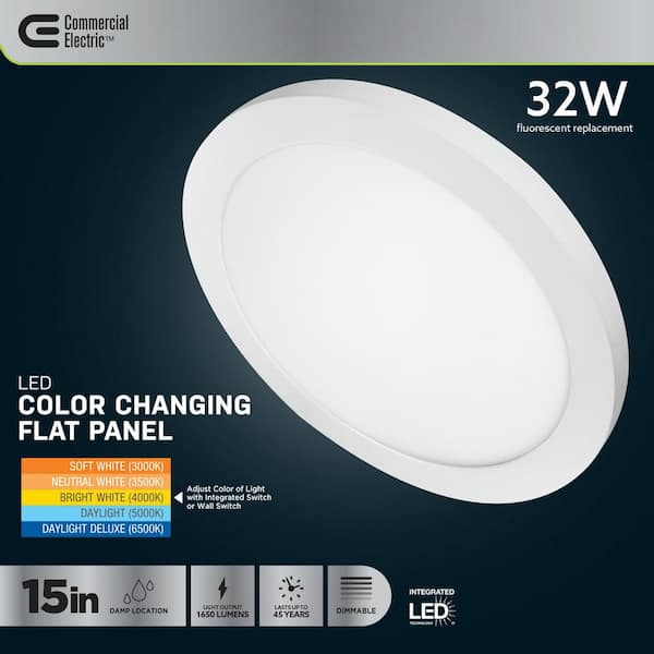 Commercial electric color changing led ceiling flush mount new arrivals
