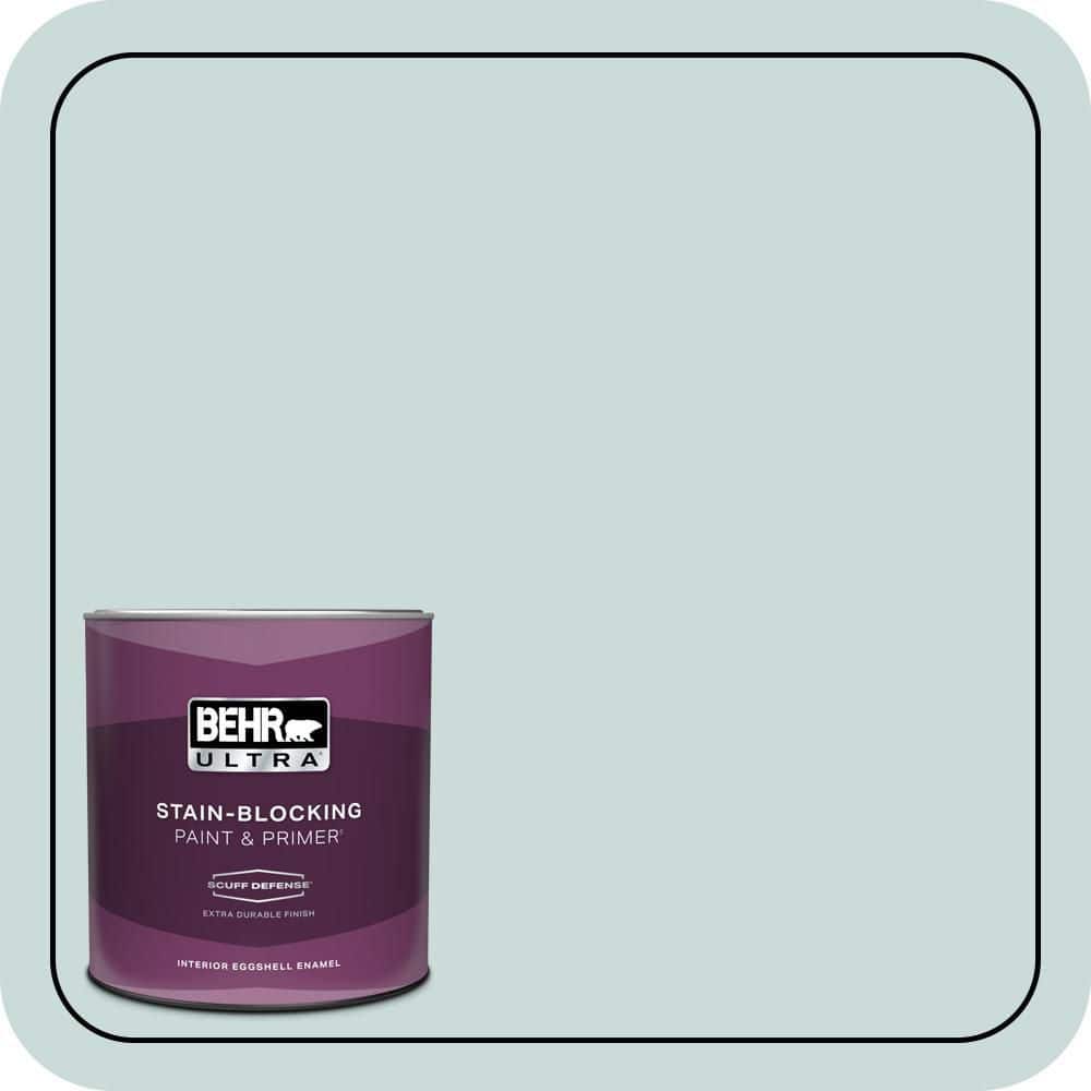1 qt. #PPL-46 Blue Cypress Extra Durable Eggshell Enamel Interior Paint & Primer price history on PriceWatchPro