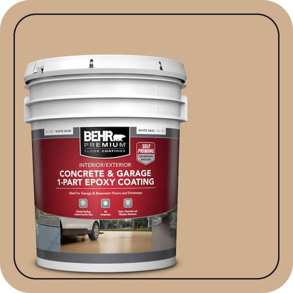 Behr Gathering Rotation BEHR PREMIUM 5 gal. #PFC-24 Gathering Place Self-Priming 1-Part Epoxy ...