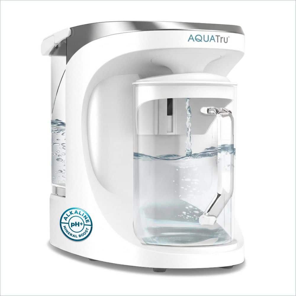 AQUA TRU AquaTru Carafe Alkaline Mineral Boost Countertop Water