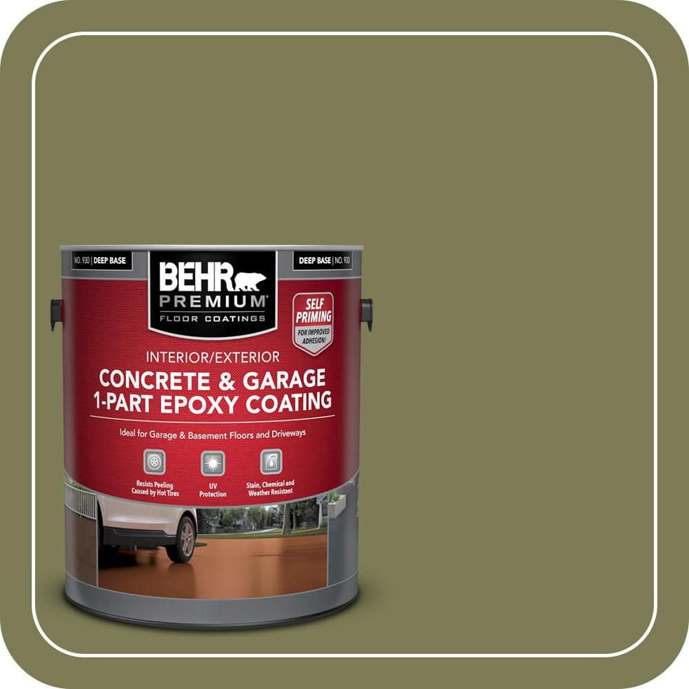 1 gal. #S370-6 Seaweed Salad Self-Priming 1-Part Epoxy Satin Interior/Exterior Concrete and Garage Floor Paint price history on PriceWatchPro