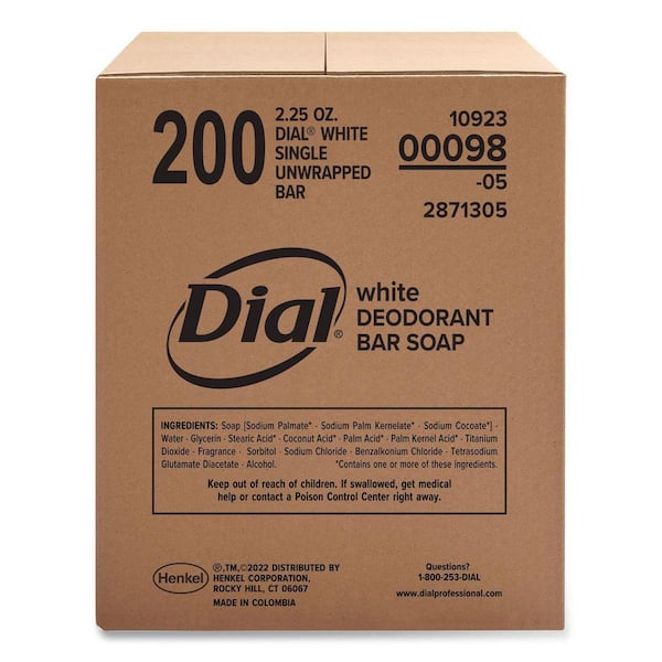 2.5 oz. Clean Fresh Scent Antibacterial Deodorant Bar Soap, Unwrapped, 200/Carton