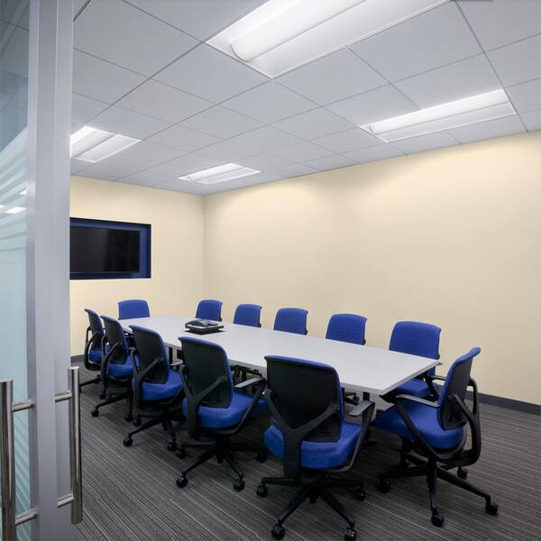 5 gal. #360E-1 Creme Brulee Dead Flat Interior Paint