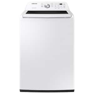 Samsung 4.5 cu. ft. Top Load Washer with Impeller and Vibration Reduction  in White WA45T3200AW - The Home Depot