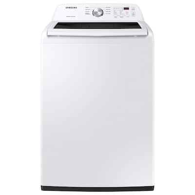 27 in. 4.5 cu. ft. Capacity White Top Load Washing Machine with Vibration Reduction Technology+