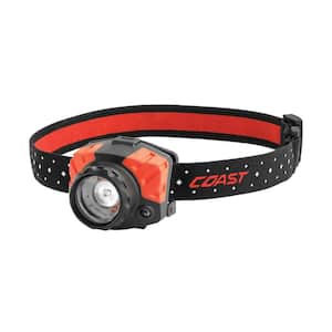 FL85R 700 Lumens Rechargeable Dual Color LED Headlamp with Twist Focus