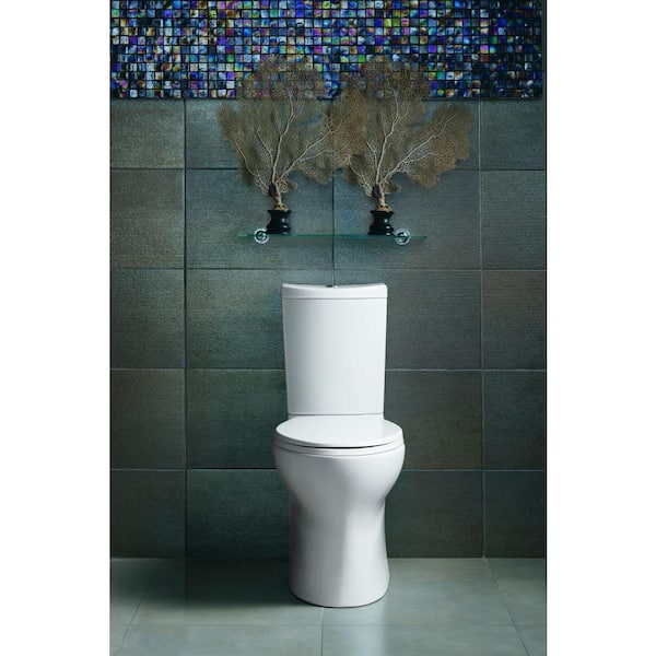 Kohler Persuade Curv 2 Piece 1 6 0 Gpf Dual Flush Elongated Toilet In White Seat Included K 14047 - Kohler Persuade Toilet Seat Installation