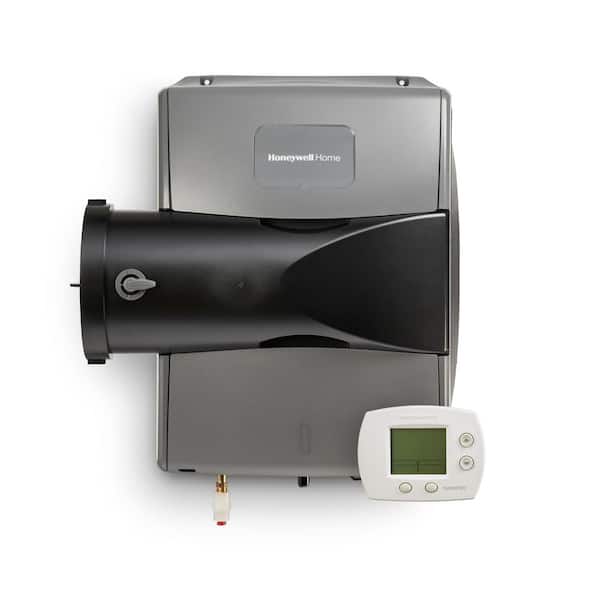 Honeywell Home Up to 4,000 Sq. ft. 17 Gallon Whole House Bypass Evaporative Humidifier with Digital Humidistat