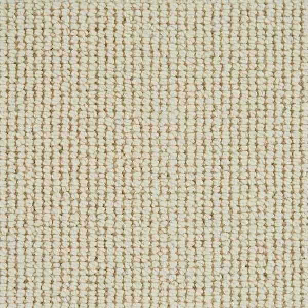 Natural Harmony 6 In X Berber Carpet Sample Quintessence Color Dover 310354 The
