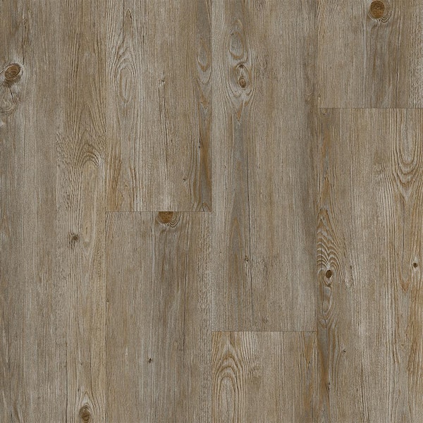 Unbranded Wheat Oak 20 MIL x 9 in. W x 48 in. L Loose Lay Waterproof Luxury Vinyl Plank Flooring (24 sq. ft./case)
