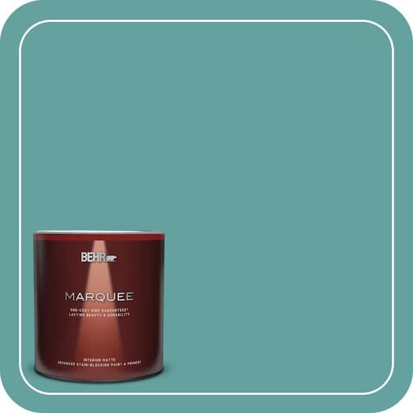 BEHR MARQUEE 1 qt. #T13-20 Folk Song Matte Interior Paint & Primer