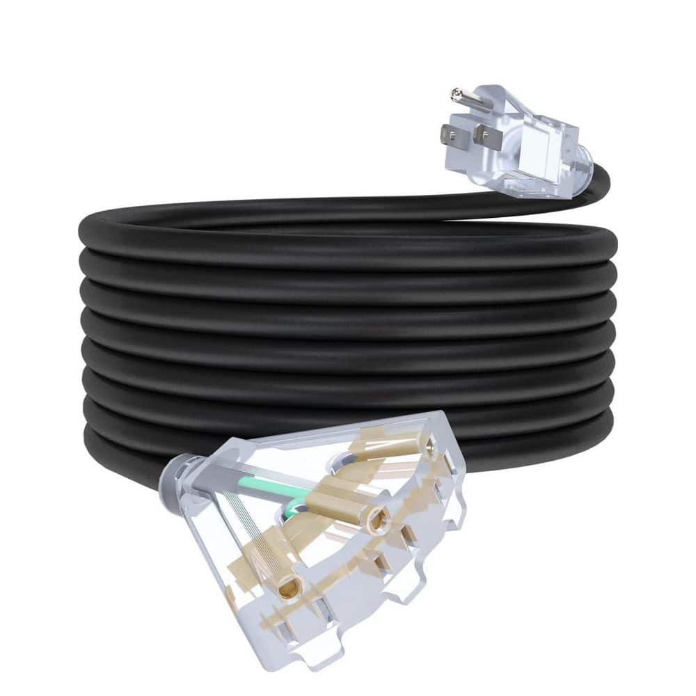 25 ft. 12/3 Outdoor Extension Cord with 3-Outlets Heavy Duty 12 Gauge 3 Prong Waterproof with Lighted end 15A 1875W SJTW price history on PriceWatchPro