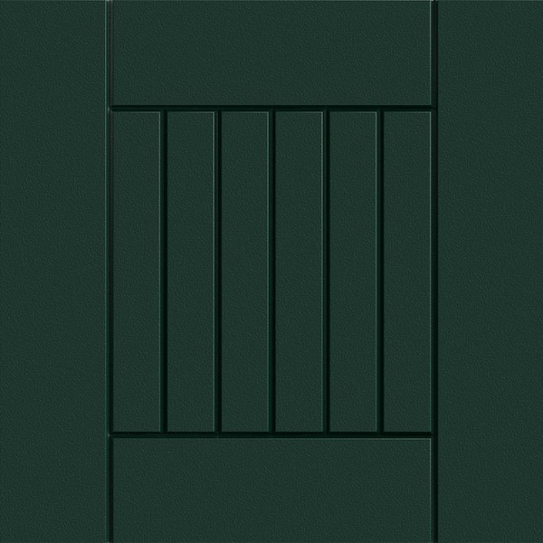 WeatherStrong Daytona 13 in. W x 0.75 in. D x 13 in. H Green Cabinet Door Sample Emerald Green Matte
